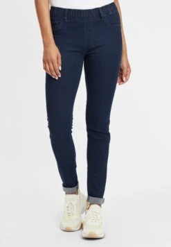 OXMO OXGESINE - Jeansy Skinny Fit - Insignia Blue
