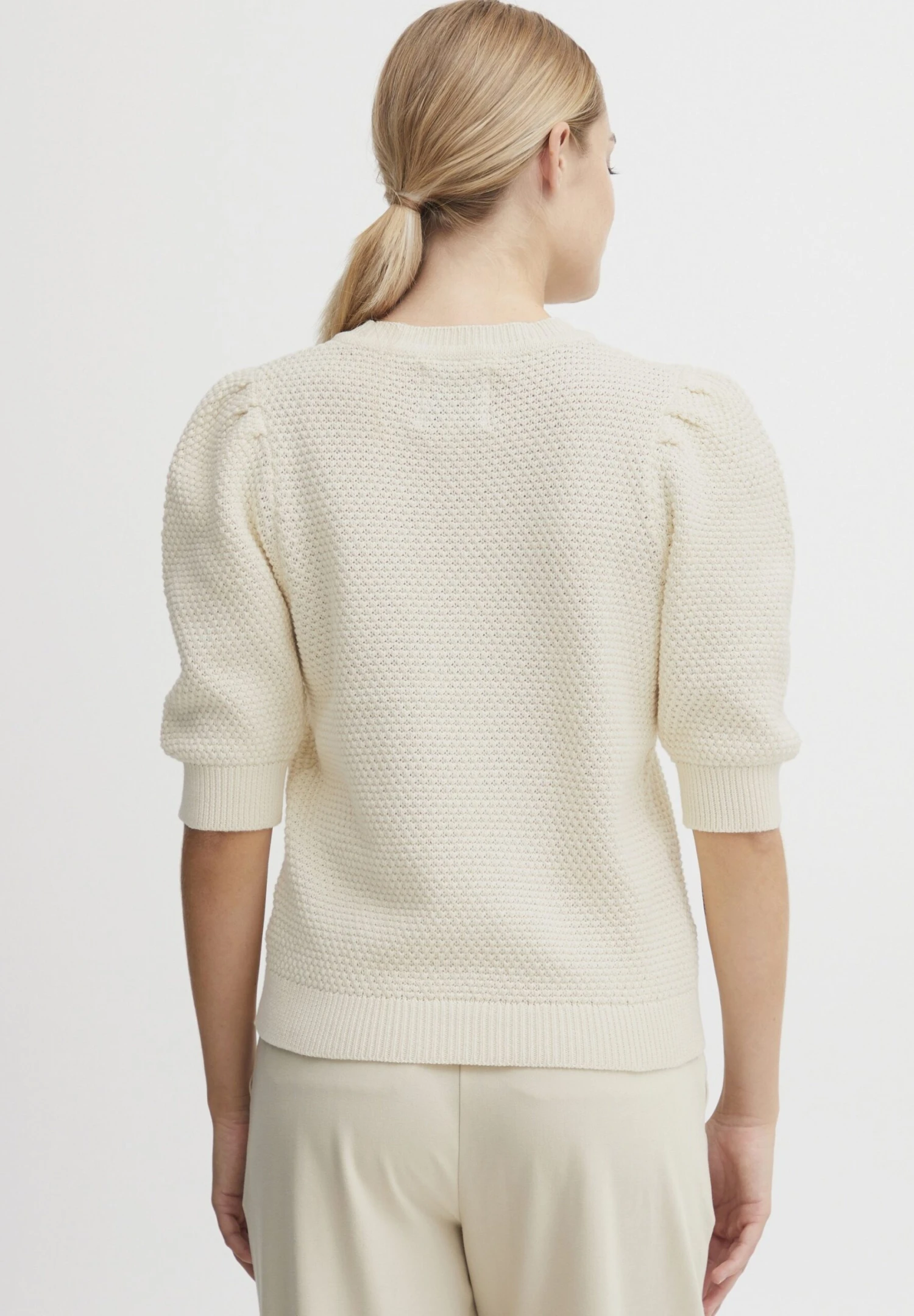 OXMO OXMICHA - Sweter - Birch 5 OXMO OXMICHA - Sweter - Birch - obrazek 3