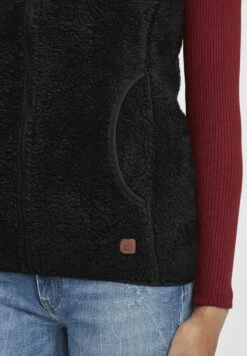 OXMO OXTHERI - Kamizelka - Black -Oxmo baa006883fbd42c98b71535a93561758