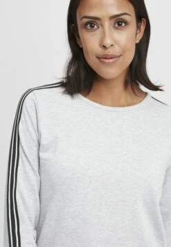 OXMO OXGABITA - Bluza - Light Grey Melange -Oxmo bd7c599b31dd4c7cb7c2e0ba3388db14