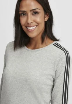 OXMO OXGABITA - Bluza - Grey Melange -Oxmo bdc1f853646a4d2ba33a8de6e7c1718e