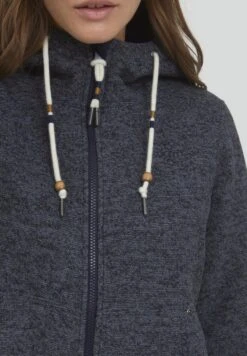 OXMO OXFIA - Bluza Rozpinana - Blue -Oxmo be8faadef1854bfc90b6b3009035cc5a