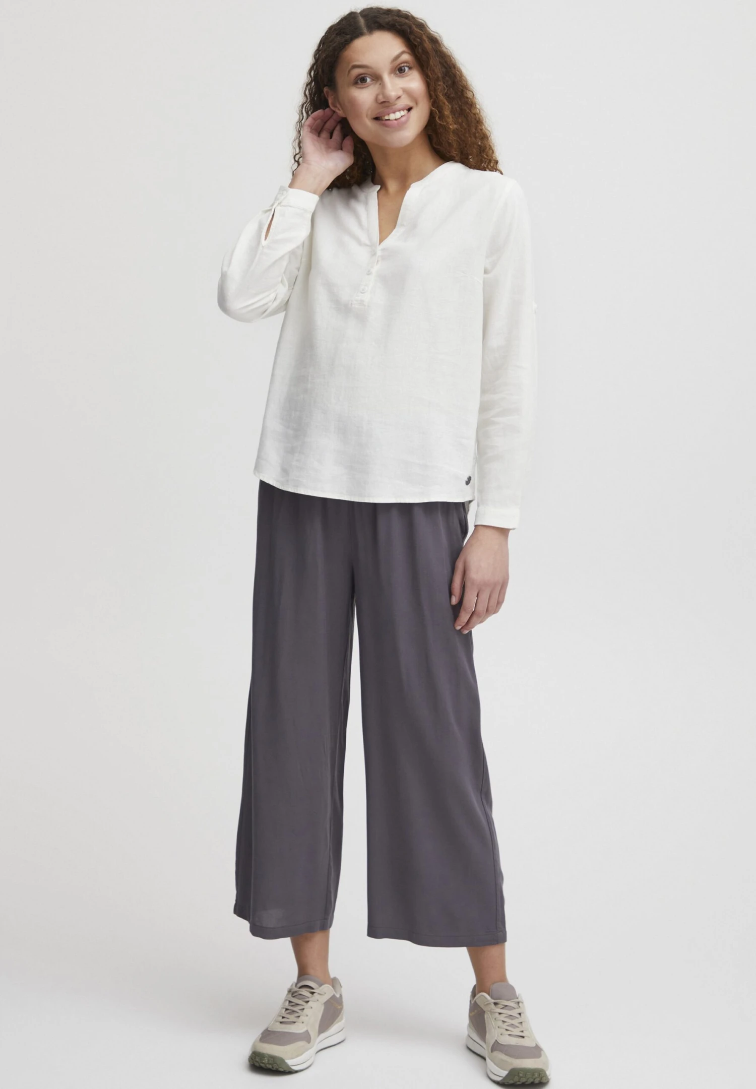 OXMO OXANJA - Bluzka - Off White 4 OXMO OXANJA - Bluzka - Off White - obrazek 2