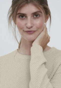 OXMO OXSARAH - Sweter - Oyster Gray 11 OXMO OXSARAH - Sweter - Oyster Gray -Oxmo c312863e343a479baf2bf63034440c45