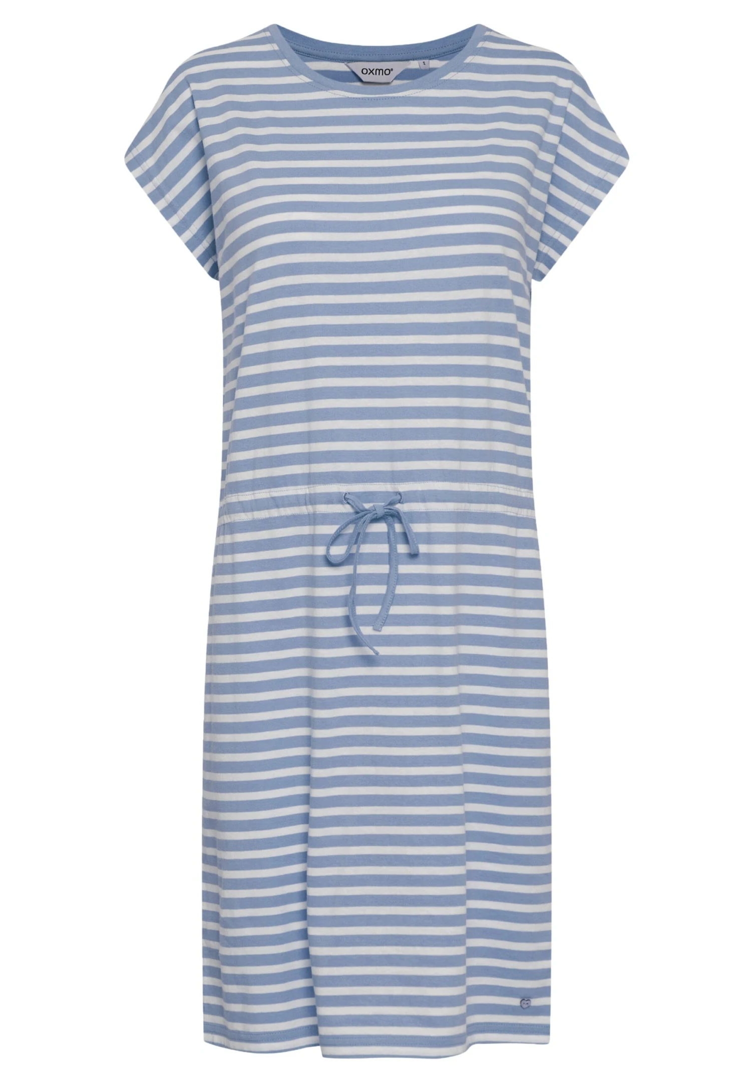 OXMO STILLA - Sukienka Z Dżerseju - Bel Air Blue 8 OXMO STILLA - Sukienka Z Dżerseju - Bel Air Blue - obrazek 6