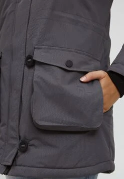 OXMO OXACTA - Płaszcz Zimowy - Iron Gate -Oxmo c8914d1ac67241bf9c23082410e307ca