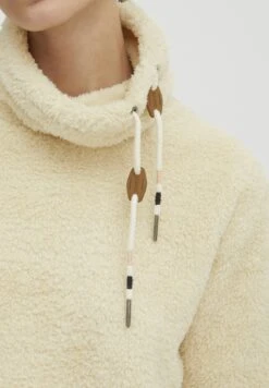 OXMO OXANNIKI - Bluza Z Polaru - Cloud Dancer -Oxmo c8dca012396e4720b82d811b962eb765