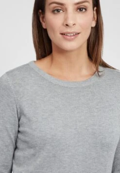 OXMO OXWINOVA - Sweter - Medium Grey Melange -Oxmo c929051e17174955a3c57eaa4786b2b5