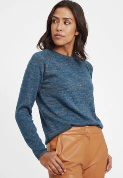 OXMO OXDANIELA - Sweter - Ensign Blue