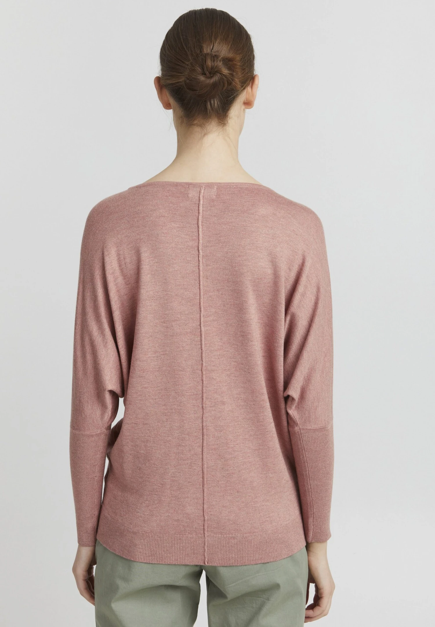 OXMO OXHERDIS - Sweter - Ash Rose Melange 5 OXMO OXHERDIS - Sweter - Ash Rose Melange - obrazek 3