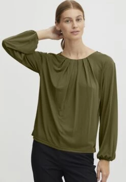 OXMO OXHAL - Bluzka - Military Olive