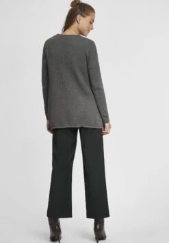 OXMO OXHILDA - Kardigan - Pewter -Oxmo cd8509232601441f92489dfb6573e30f