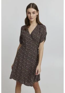 OXMO OXEMBLA - Sukienka Letnia - Burnt Orange Mix