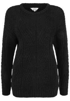 OXMO OXCHIARA - Sweter - Black -Oxmo cf29632bda634dc79984c61e8bf78507