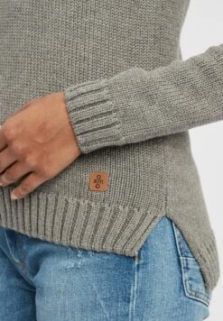 OXMO OXPIA - Sweter - Grey Mel -Oxmo d0dc162343764bf7a101a2a97952138b