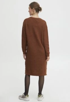 OXMO OXMILIKA - Sukienka Dzianinowa - Brunette 10 OXMO OXMILIKA - Sukienka Dzianinowa - Brunette -Oxmo d208c12eb7bb493082172b05f37ec8dd