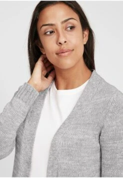 OXMO OXPHILETTA - Kardigan - Lig Grey M -Oxmo d2132ccd8f924e64b156ba266e832cf8