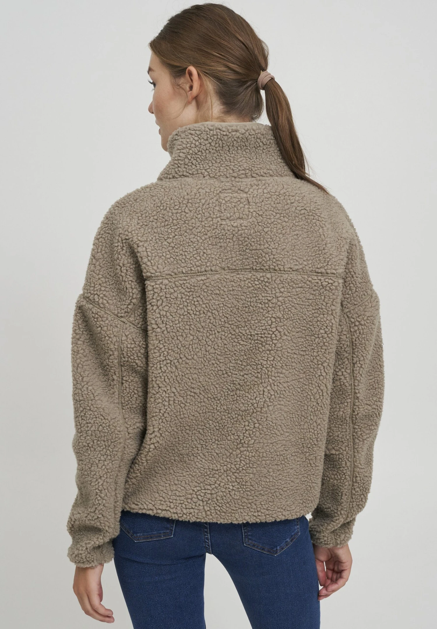 OXMO OXTONJE - Bluza Rozpinana - Dune 5 OXMO OXTONJE - Bluza Rozpinana - Dune - obrazek 3