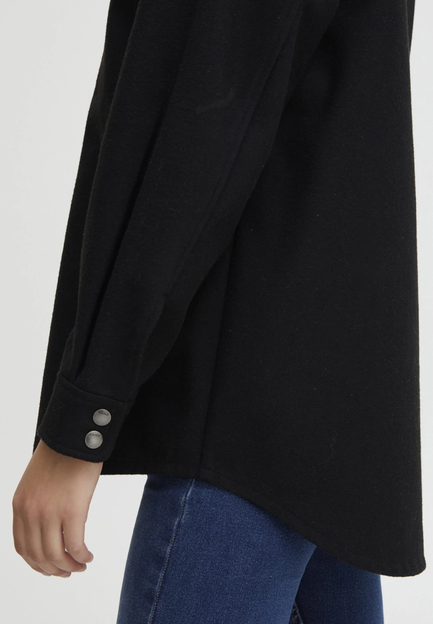 OXMO VALEN - Kardigan - Black 7 OXMO VALEN - Kardigan - Black - obrazek 5