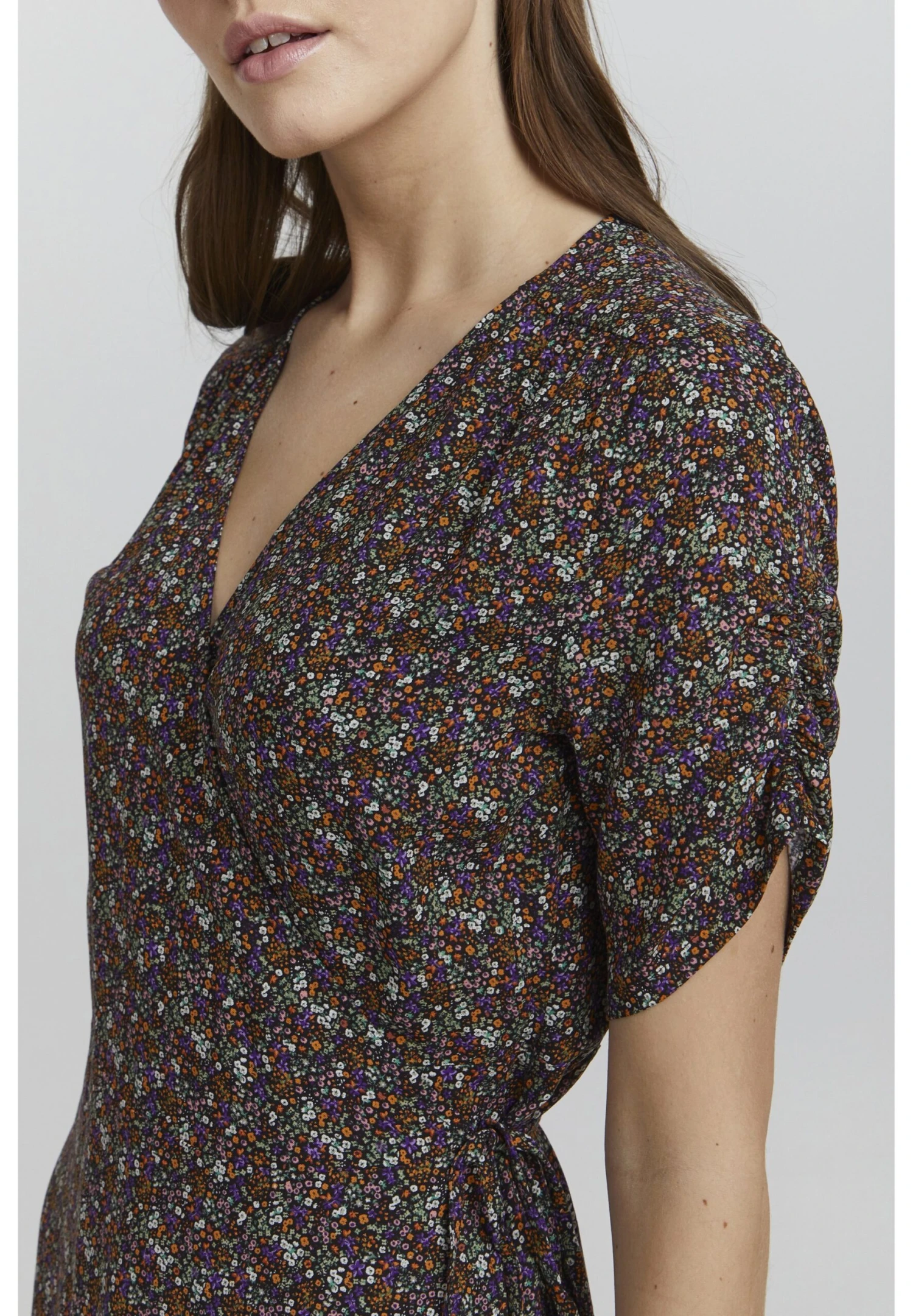 OXMO OXEMBLA - Sukienka Letnia - Burnt Orange Mix 6 OXMO OXEMBLA - Sukienka Letnia - Burnt Orange Mix - obrazek 4