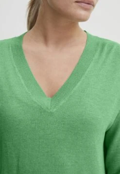 OXMO OXHELLE - Sweter - Ming Green Melange -Oxmo d76865734fa24a09ab4fb74769195447