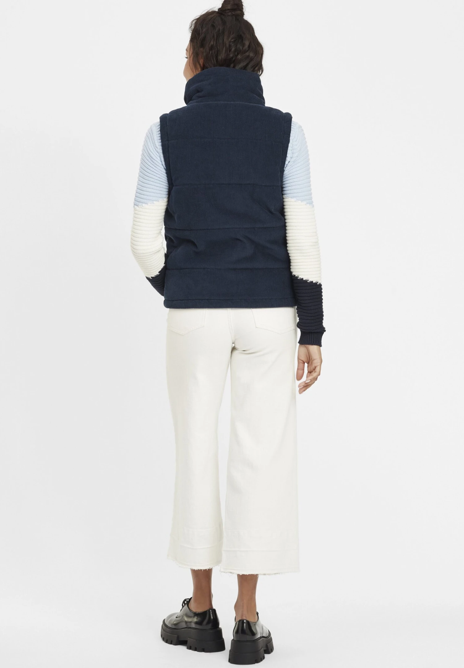 OXMO OXVIDEMA - Kamizelka - Dress Blues 7 OXMO OXVIDEMA - Kamizelka - Dress Blues - obrazek 5