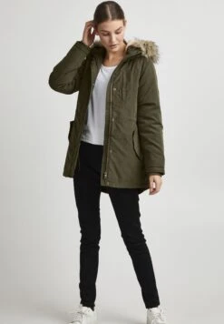 OXMO OXLOKA - Płaszcz Zimowy - Ivy Green -Oxmo db05077501ae439a93595c1f8335b6ee
