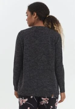 OXMO OXNENA - Kardigan - Charcoal Mix -Oxmo db6de1b24daa4365bce0f750ccce73c1