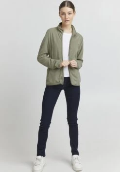 OXMO OXRIKKA - Kurtka Z Polaru - Seagrass -Oxmo de9297802815453f9c09dacf5dd5f9b2