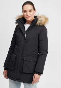 OXMO OXACTA - Płaszcz Zimowy - Black