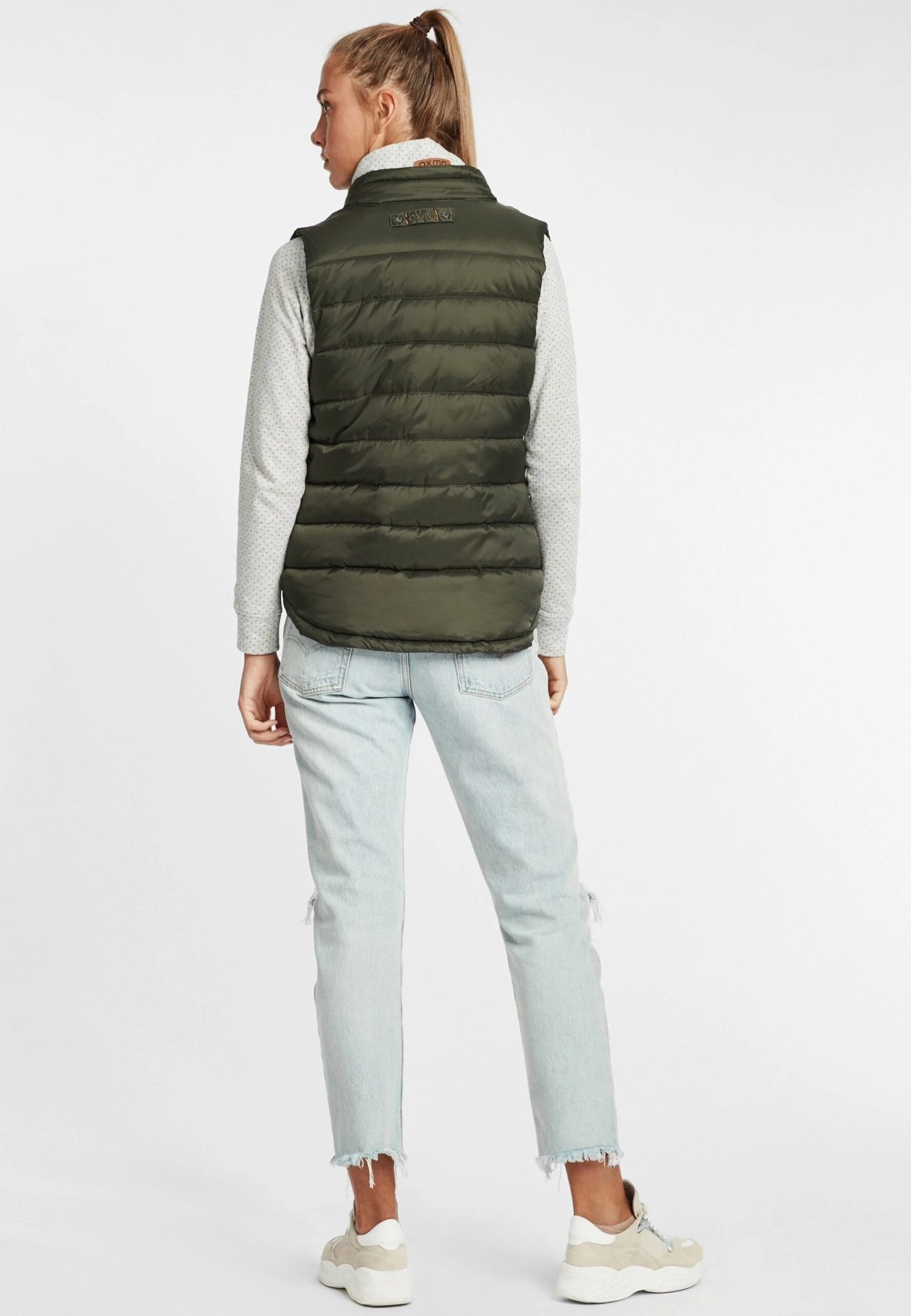 OXMO OXCAMILLA - Kamizelka - Duffel Bag Green 5 OXMO OXCAMILLA - Kamizelka - Duffel Bag Green - obrazek 3