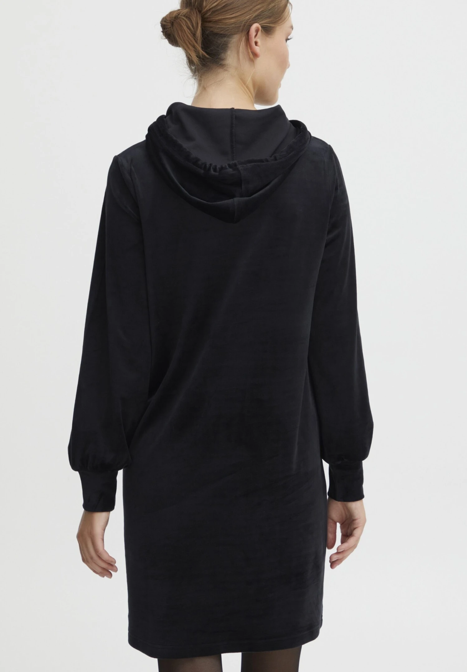 OXMO OXMIRA - Sukienka Letnia - Black 5 OXMO OXMIRA - Sukienka Letnia - Black - obrazek 3