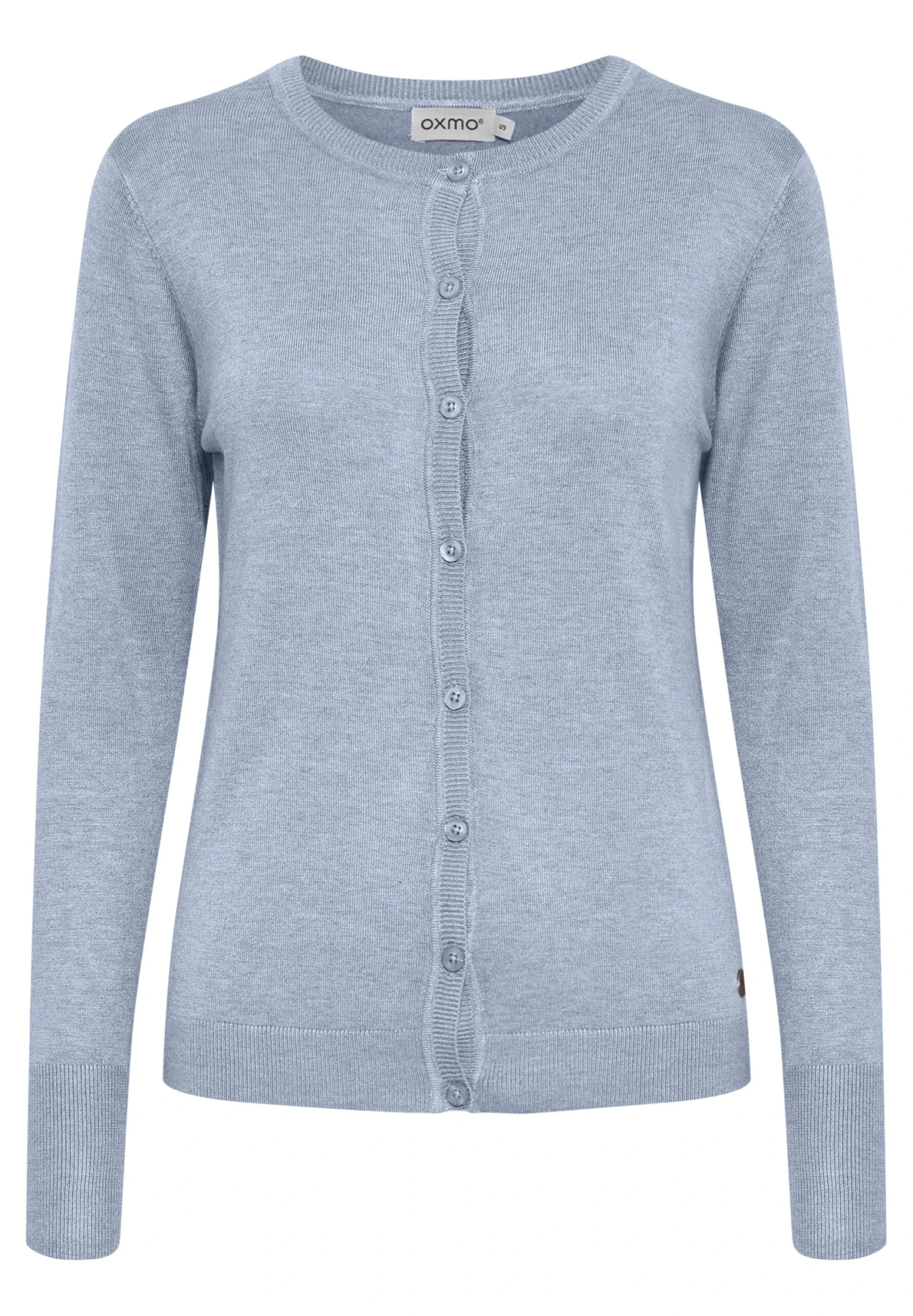 OXMO Kardigan - Kentucky Blue Melange 8 OXMO Kardigan - Kentucky Blue Melange - obrazek 6