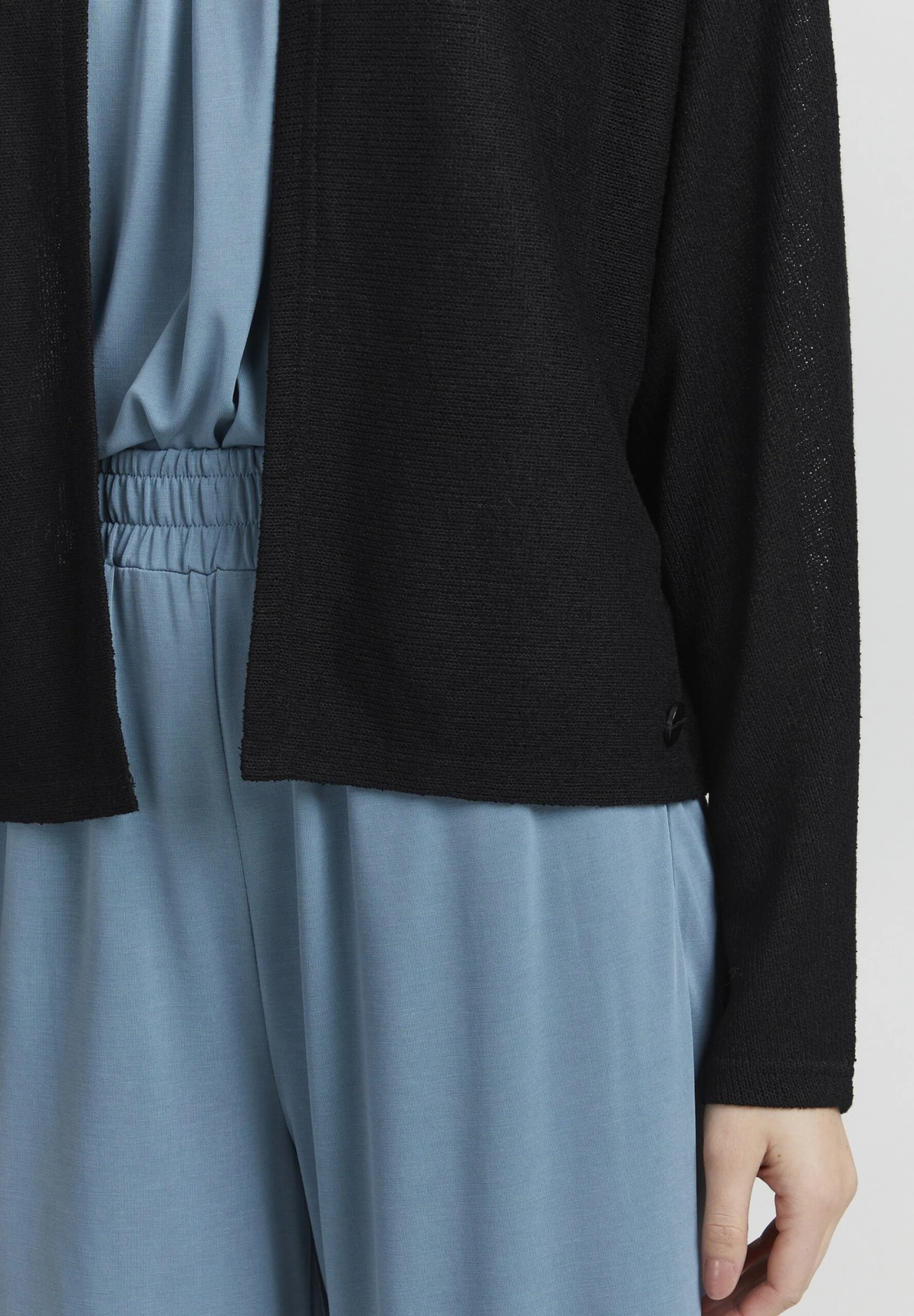 OXMO KIKE - Kardigan - Black 7 OXMO KIKE - Kardigan - Black - obrazek 5