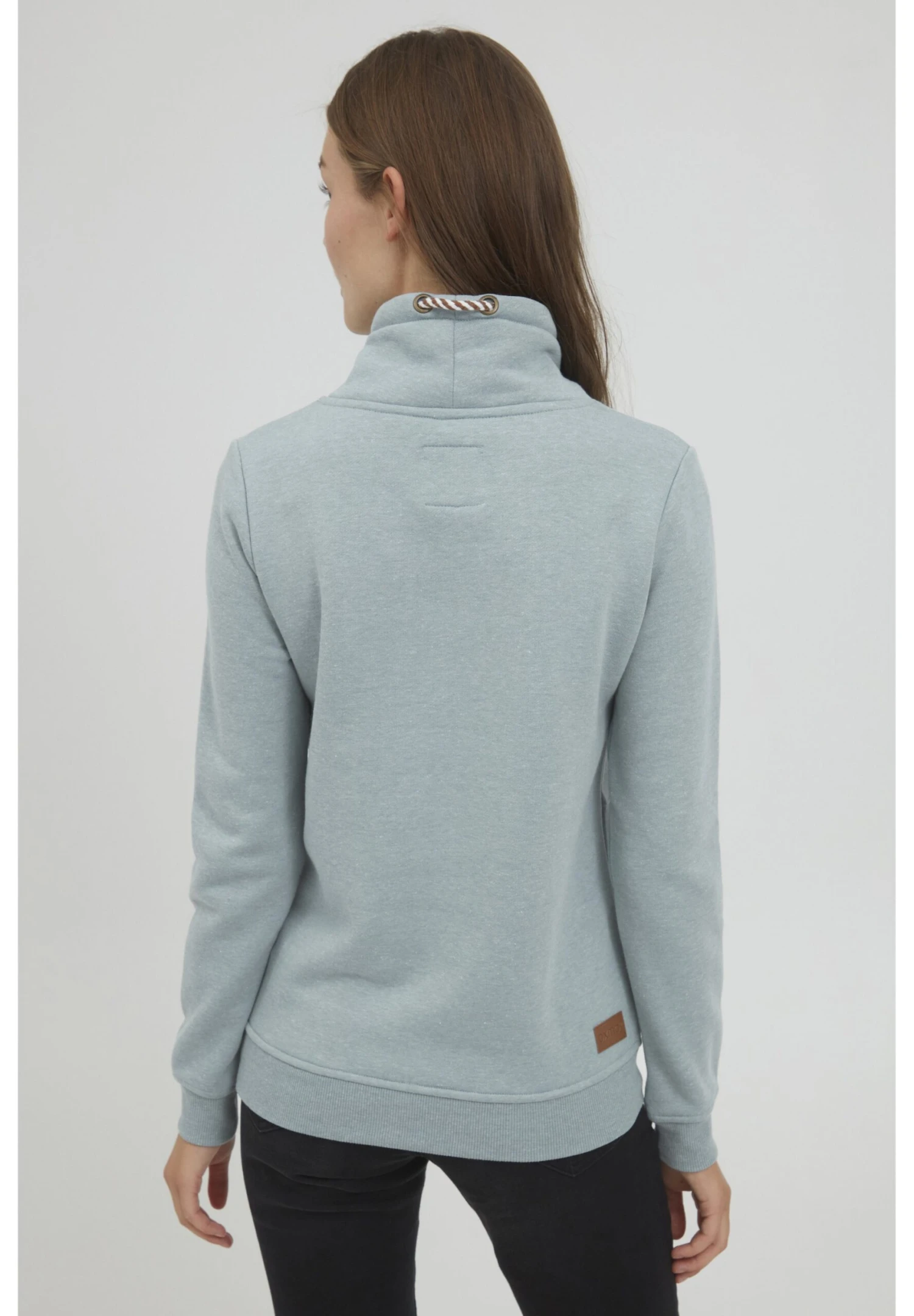 OXMO OXVIMPA - Bluza - Goblin Blue Melange 5 OXMO OXVIMPA - Bluza - Goblin Blue Melange - obrazek 3