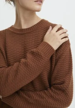 OXMO OXMILIKA - Sukienka Dzianinowa - Brunette 11 OXMO OXMILIKA - Sukienka Dzianinowa - Brunette -Oxmo e7dc6834ecad46c1b6e36d4c7bdcb6b1