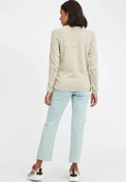 OXMO OXDANIELA - Sweter - Bone White -Oxmo e9d77e1c19944551b572ff7f2f44ed1e