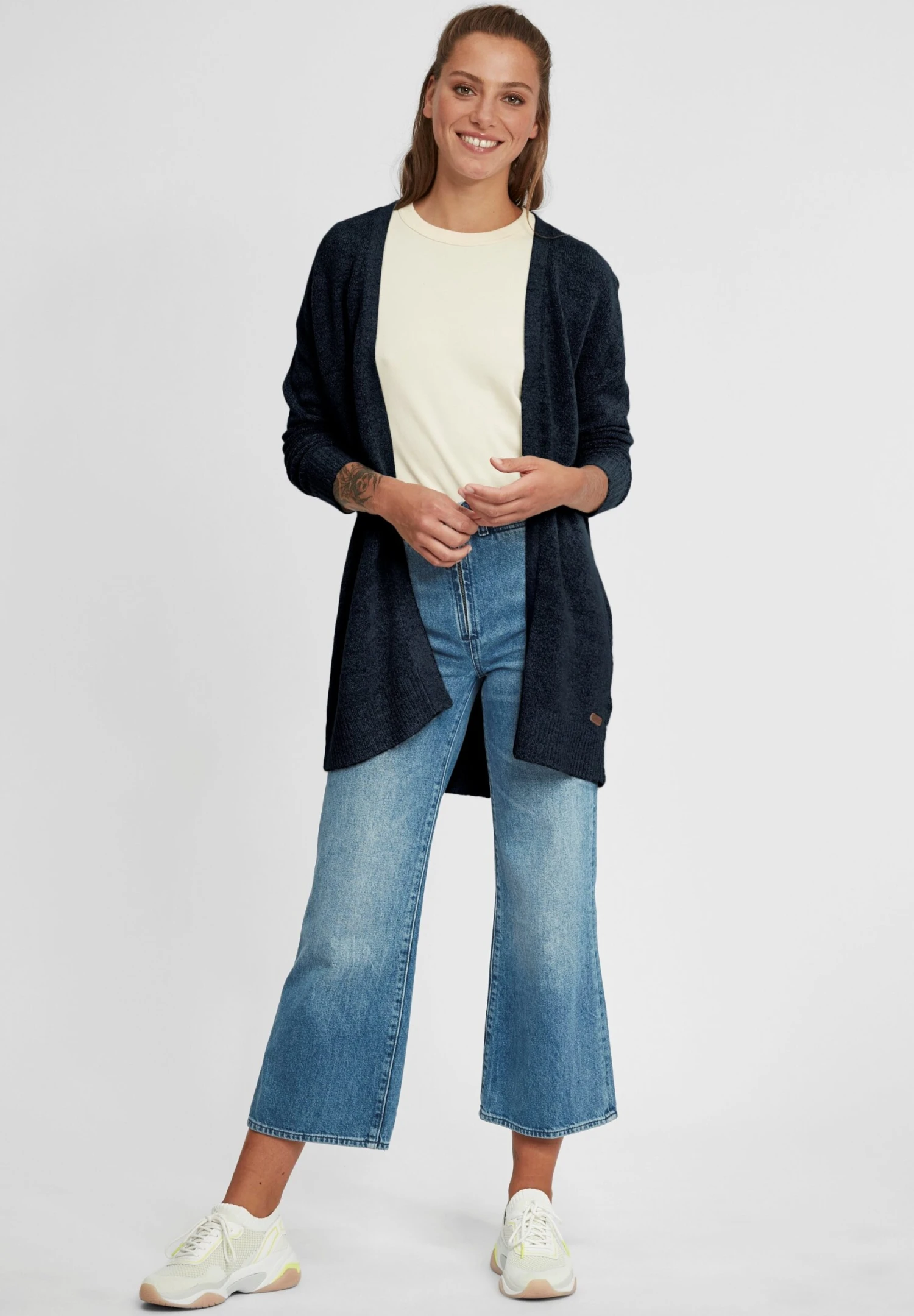 OXMO OXGISELE - Kardigan - Total Eclipse 4 OXMO OXGISELE - Kardigan - Total Eclipse - obrazek 2