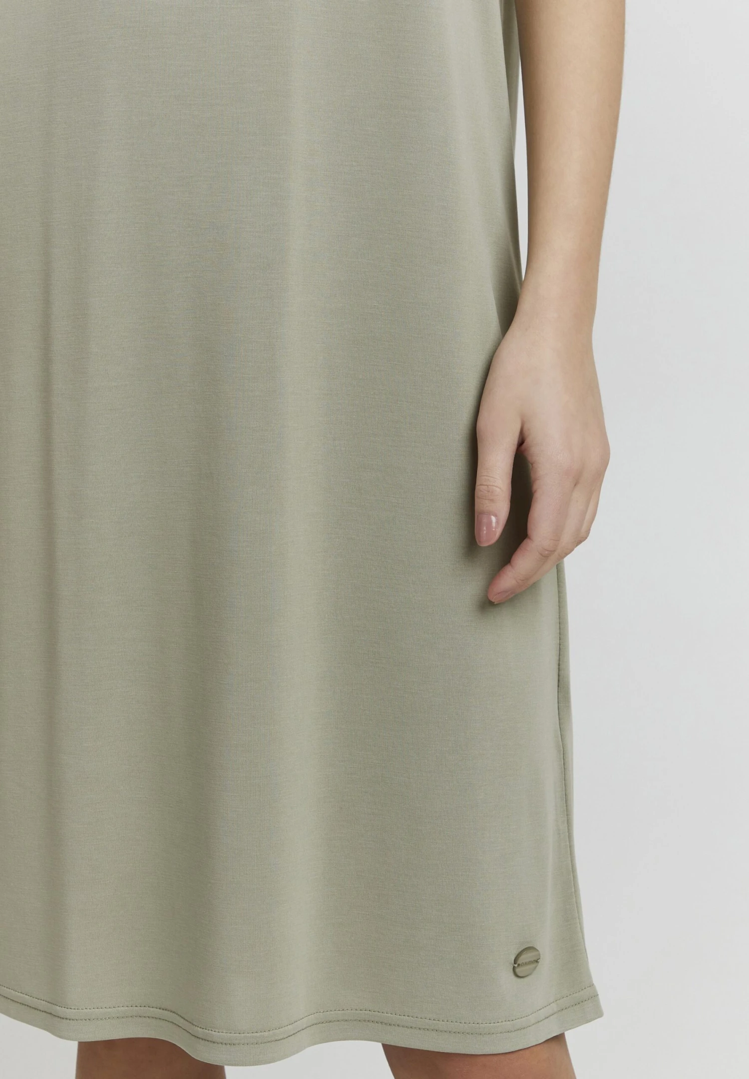 OXMO BRINJA - Sukienka Z Dżerseju - Seagrass 7 OXMO BRINJA - Sukienka Z Dżerseju - Seagrass - obrazek 5