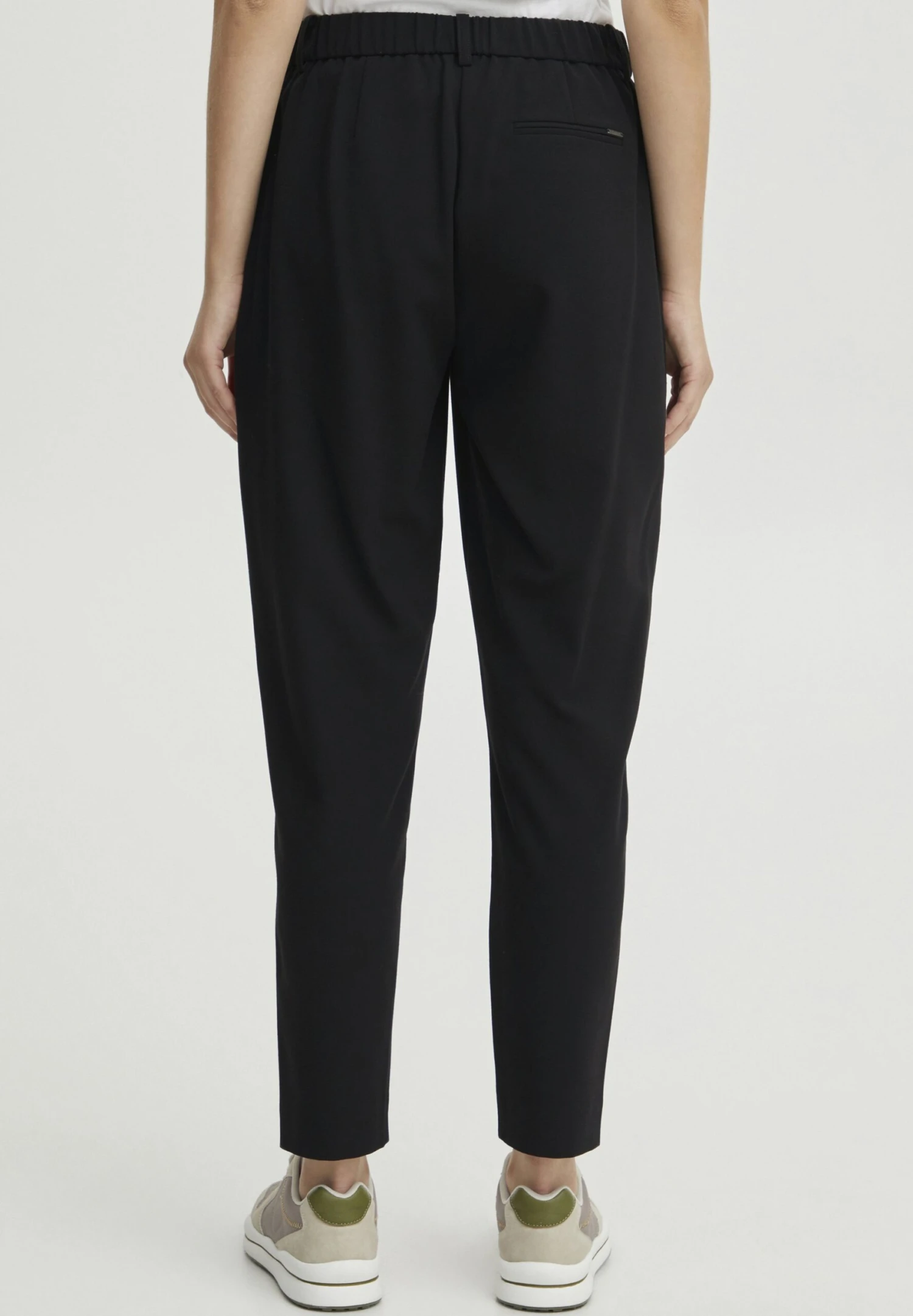 OXMO OXDOVINE - Chinosy - Black 5 OXMO OXDOVINE - Chinosy - Black - obrazek 3