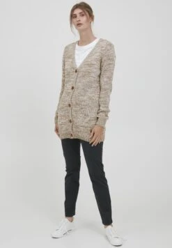 OXMO OXPHILEMONA - Kardigan - Dune 9 OXMO OXPHILEMONA - Kardigan - Dune -Oxmo f14a5233e3c64998bfb39fc1bd39d6ee