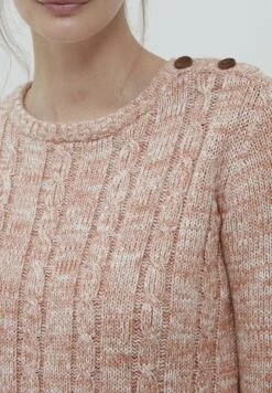 OXMO OXPHIA - Sweter - Powder Rose -Oxmo f43520e2c07a42b38125522bd1b5edf4