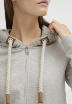 OXMO OXMATILDA - Bluza Rozpinana - Birch Melange -Oxmo f9d0d92903c14ea68e849f63a75df33c