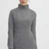 OXMO OXNANCY - Sweter - Medium Grey Melange -Oxmo fa5cd8ff3d034e4bb550d5b05c7221d3
