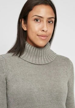 OXMO OXPIA - Sweter - Grey Mel -Oxmo fa6d8624beef42df980b918d5e2c65b4