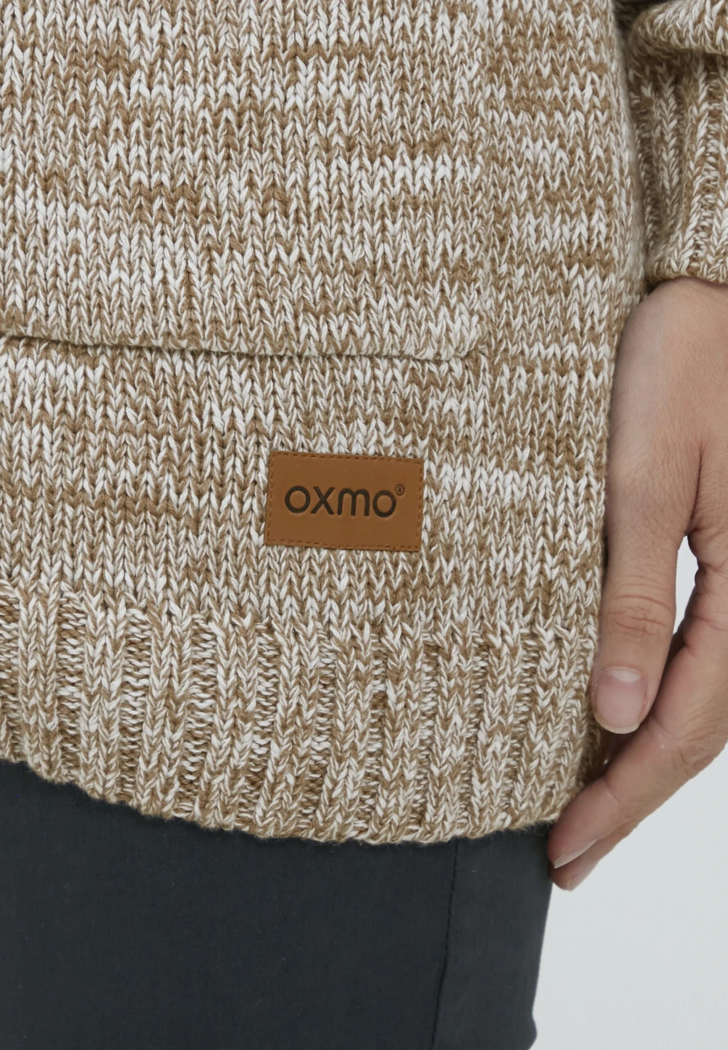 OXMO OXPHILEMONA - Kardigan - Dune 7 OXMO OXPHILEMONA - Kardigan - Dune - obrazek 5