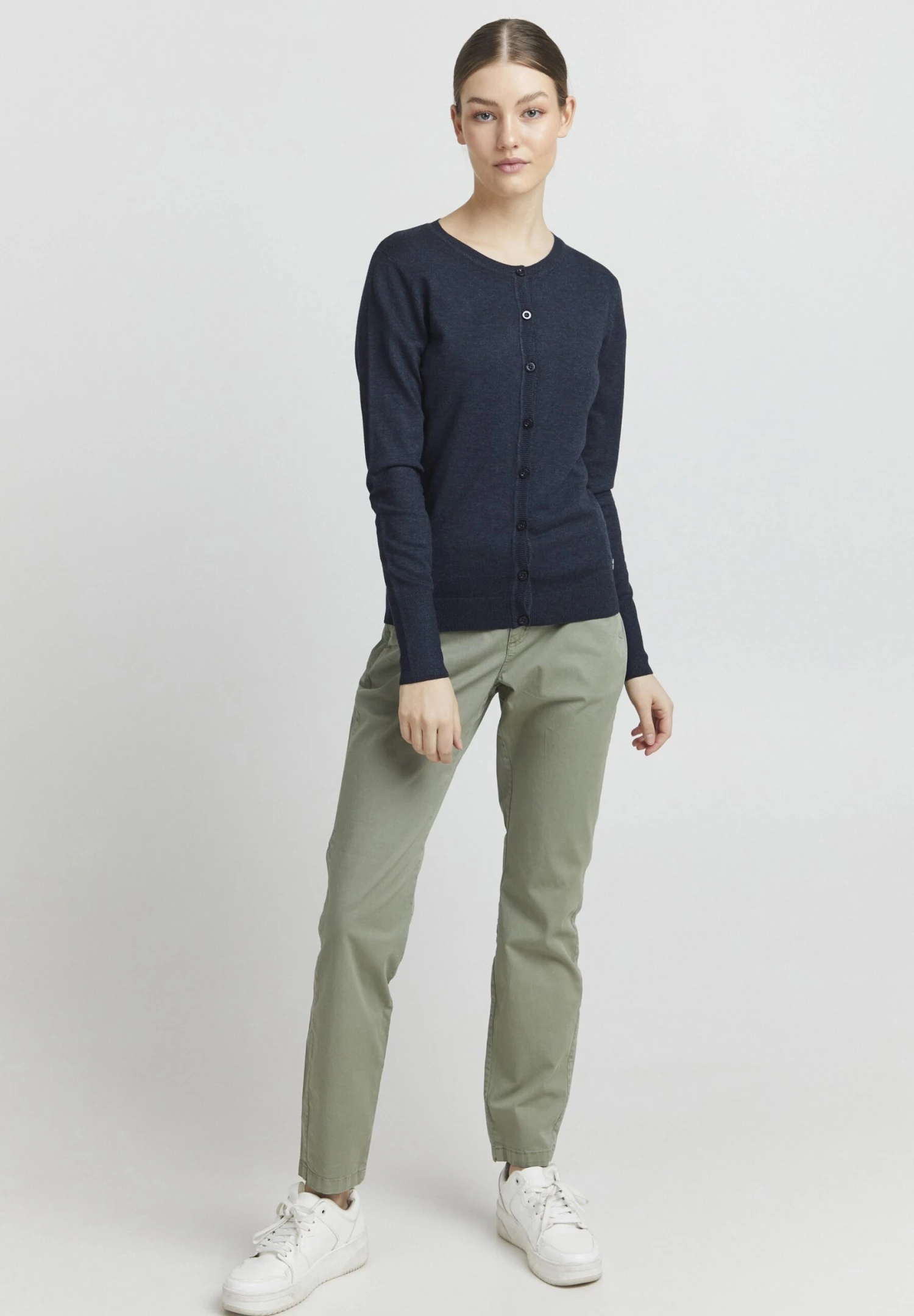 OXMO Kardigan - Total Eclipse Melange 4 OXMO Kardigan - Total Eclipse Melange - obrazek 2