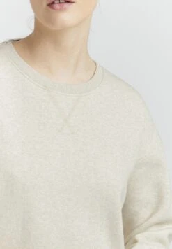 OXMO HOLLY - Sukienka Letnia - Oatmeal Melange 11 OXMO HOLLY - Sukienka Letnia - Oatmeal Melange -Oxmo ff965b0791454fff9ca05b956ed972a6